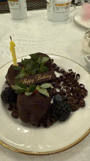   at Willard Peacock Alley Tea in Washington