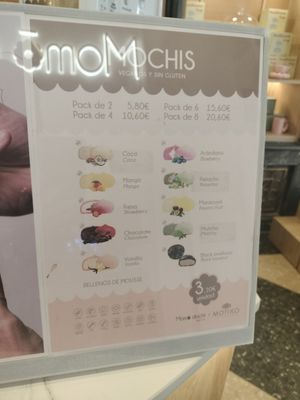 Mochis at Momo Dochi in Madrid