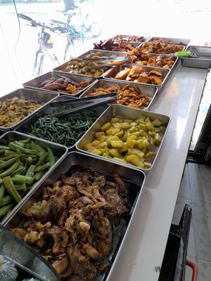 Com chay selection at Hoàng Kim Chay in Ho Chi Minh City