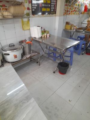 Inside seating at Hoàng Kim Chay in Ho Chi Minh City