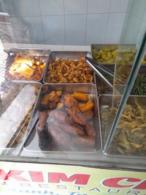 Com chay selection at Hoàng Kim Chay in Ho Chi Minh City