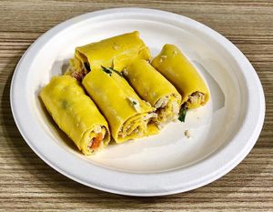 Khandvi  at Bikanervala - Dubai Hills in Dubai