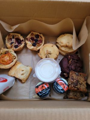 Part of the afternoon tea! at All Good Things Vegan in Paignton