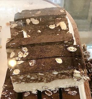 Raw oat bar at Good Life in Dubai