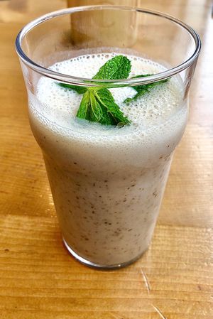 Date smoothie  at Circle Café - Kite Beach  in Dubai