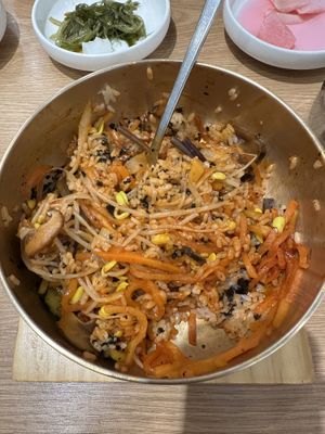   at Jeonju Bibimbap in Gimhae