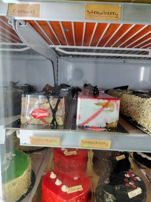 Vegan cakes at Galatas Traditional Bakery  in Galata