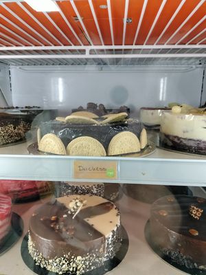 Vegan cake at Galatas Traditional Bakery  in Galata