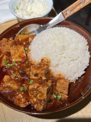   at chaochao. vegan food and natural wine bar in Beijing