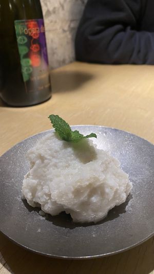   at chaochao. vegan food and natural wine bar in Beijing