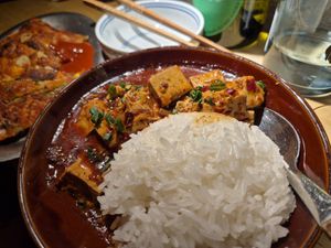  at chaochao. vegan food and natural wine bar in Beijing