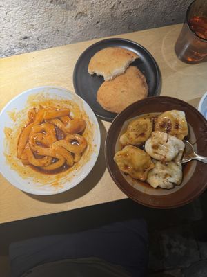   at chaochao. vegan food and natural wine bar in Beijing