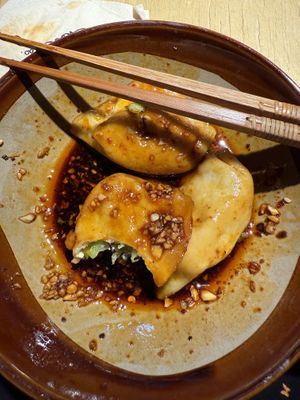   at chaochao. vegan food and natural wine bar in Beijing