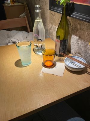   at chaochao. vegan food and natural wine bar in Beijing