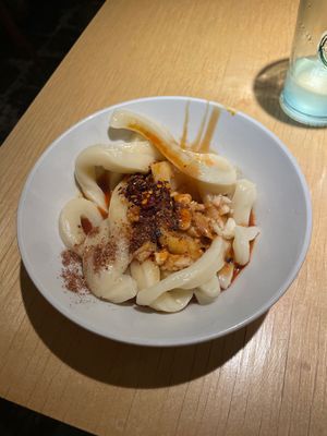   at chaochao. vegan food and natural wine bar in Beijing