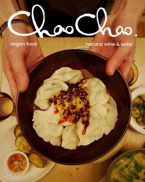  at chaochao. vegan food and natural wine bar in Beijing