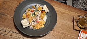 Creamy chevice  at Tiki Limbo in Montanita