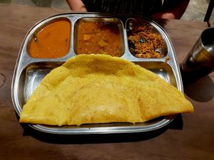 Masala dosa at Yarl - Brickfields  in Kuala Lumpur
