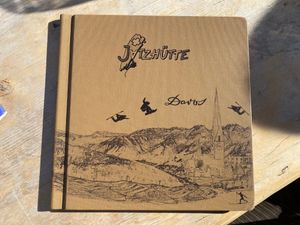 Menükarte  at Jatzhütte in Davos