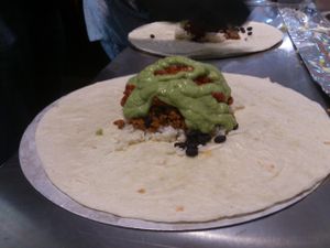 vegan burrito Frankfurt at Burrito Bande Food Truck in Frankfurt