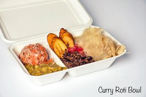Curry Roti Bowl  at Taste Sweet Life in Ottawa