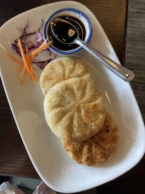  Vegetable Cakes  at Araya's Place in Los Angeles