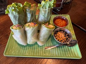 S-1. Fresh Rolls at Araya's Place in Los Angeles