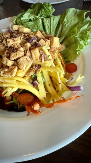 Mango Salad  at Araya's Place in Los Angeles
