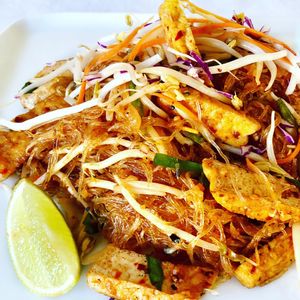 Pad Thai Woon Sen - not on menu at Araya's Place in Los Angeles