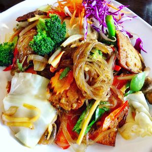 Bean Thread Noodles  at Araya's Place in Los Angeles
