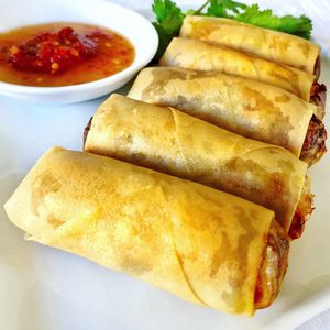 Spring Rolls  at Araya's Place in Los Angeles