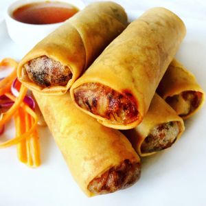 Spring Rolls  at Araya's Place in Los Angeles