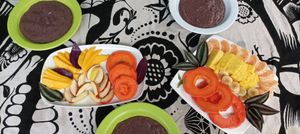 Delicious RAW food  at La Joya Del Sol in Perez Zeldon