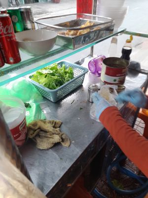 Stall at the front of the house at Hu Tiệu Chay in Ho Chi Minh City