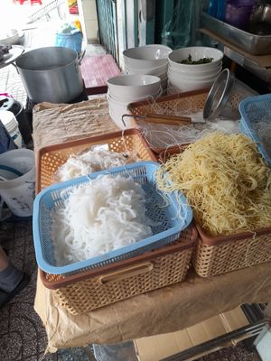 Noodles at Hu Tiệu Chay in Ho Chi Minh City