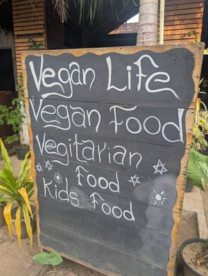 Clear statement at Jasmine Cafe and Sea Food Restaurant in Tangalle