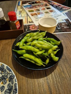 Edamame at SkateBar -『つながり酒場』酒笑歓亭 in Myoko