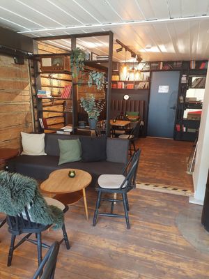Cozy café at Awake in Trondheim
