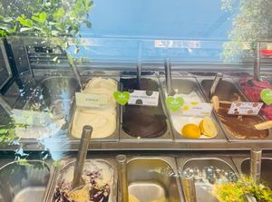 Dark Chocolate and Lemon  at Gelato Factory Single Fin in Pecatu