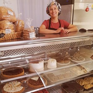 Tortas y tartas vegan at Cocina Libre in Macul