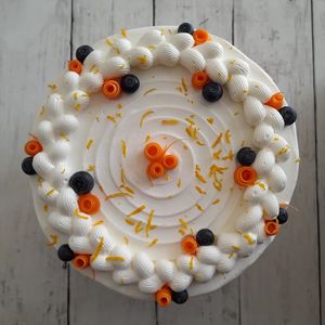 Carrot cake at Cocina Libre in Macul