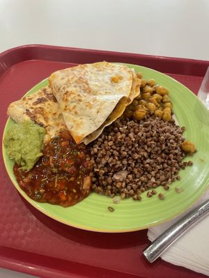 Vegan Quesadillas 🤩  at East Dining Hall - NYU in Abu Dhabi