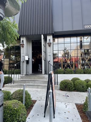 Restaurant main entrance at Gracias Madre - WeHo in West Hollywood