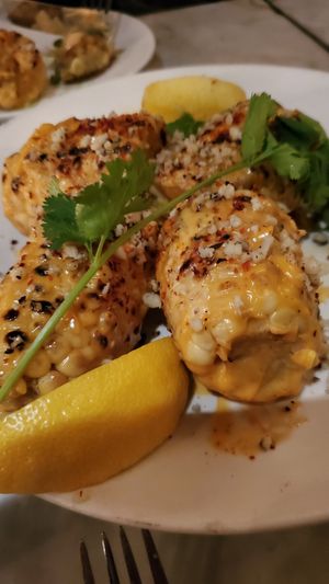 Street corn at Gracias Madre - WeHo in West Hollywood