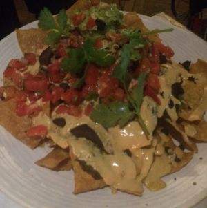 the best vegan nachos ...well best nachos period!  at Gracias Madre - WeHo in West Hollywood