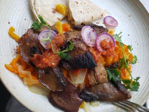 Fajitas at Gracias Madre - WeHo in West Hollywood