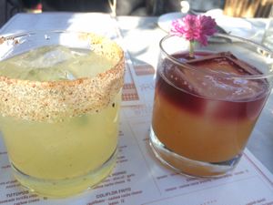 cocktail time! at Gracias Madre - WeHo in West Hollywood