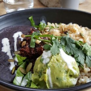 The uno bowl at Gracias Madre - WeHo in West Hollywood