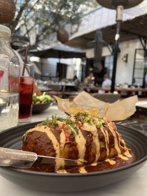 Jackfruit enchilada   at Gracias Madre - WeHo in West Hollywood
