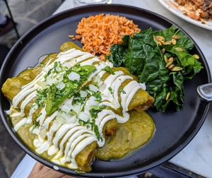 Enchiladas at Gracias Madre - WeHo in West Hollywood